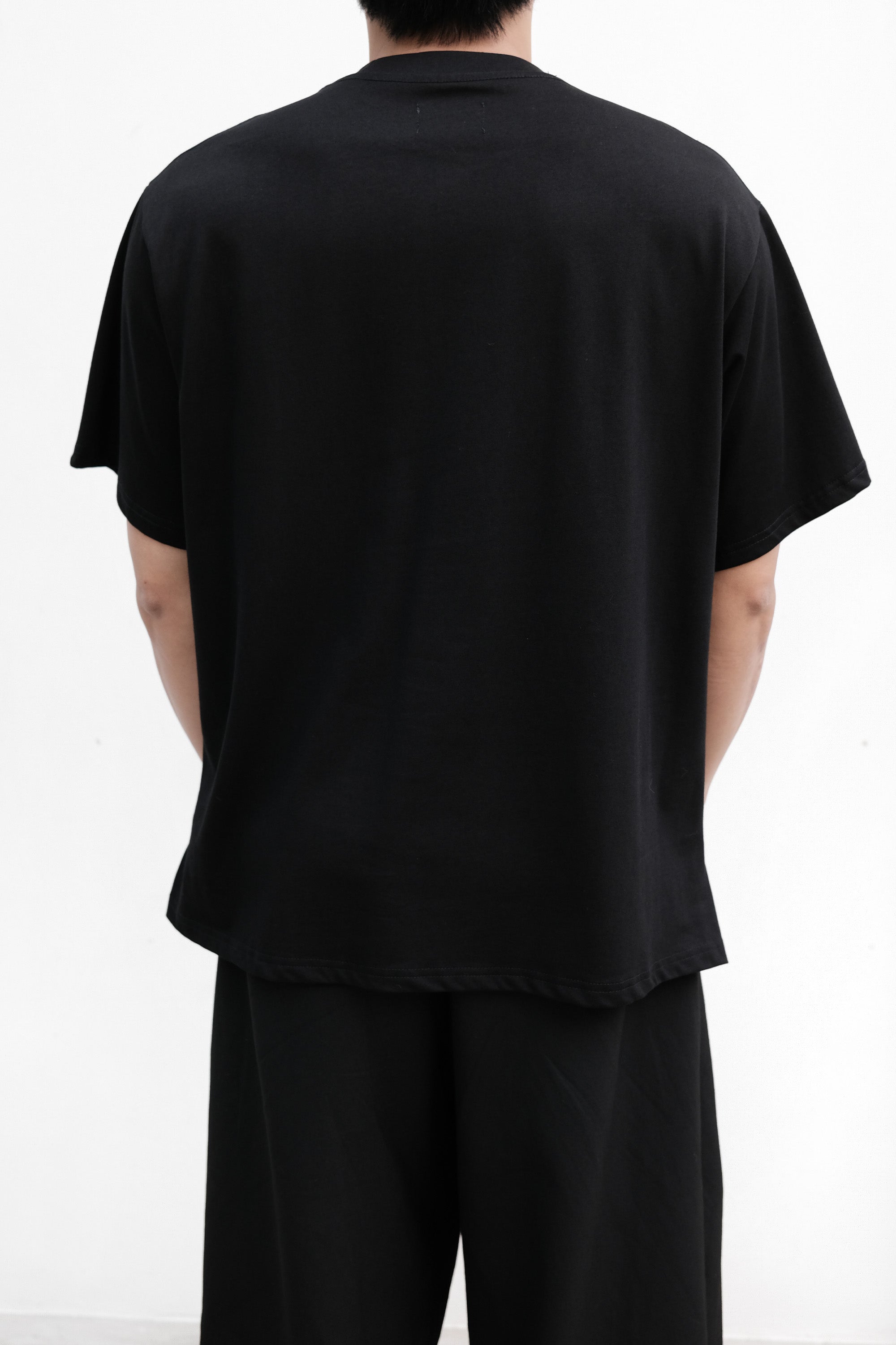 ANONYMOUS TALKING S26-SS02 Pleated Tee