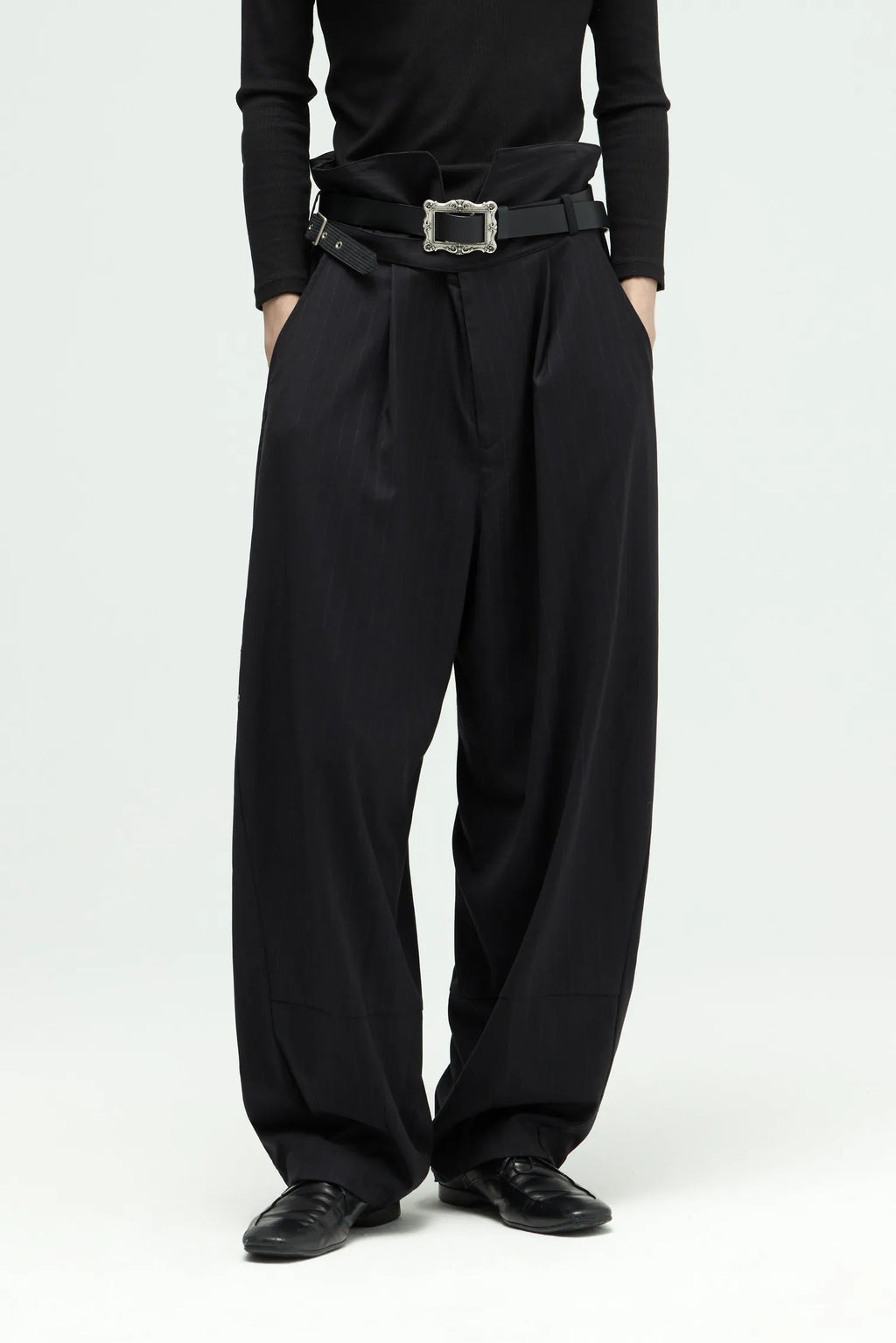 EQUALNEAR  Groundline Wide Pants