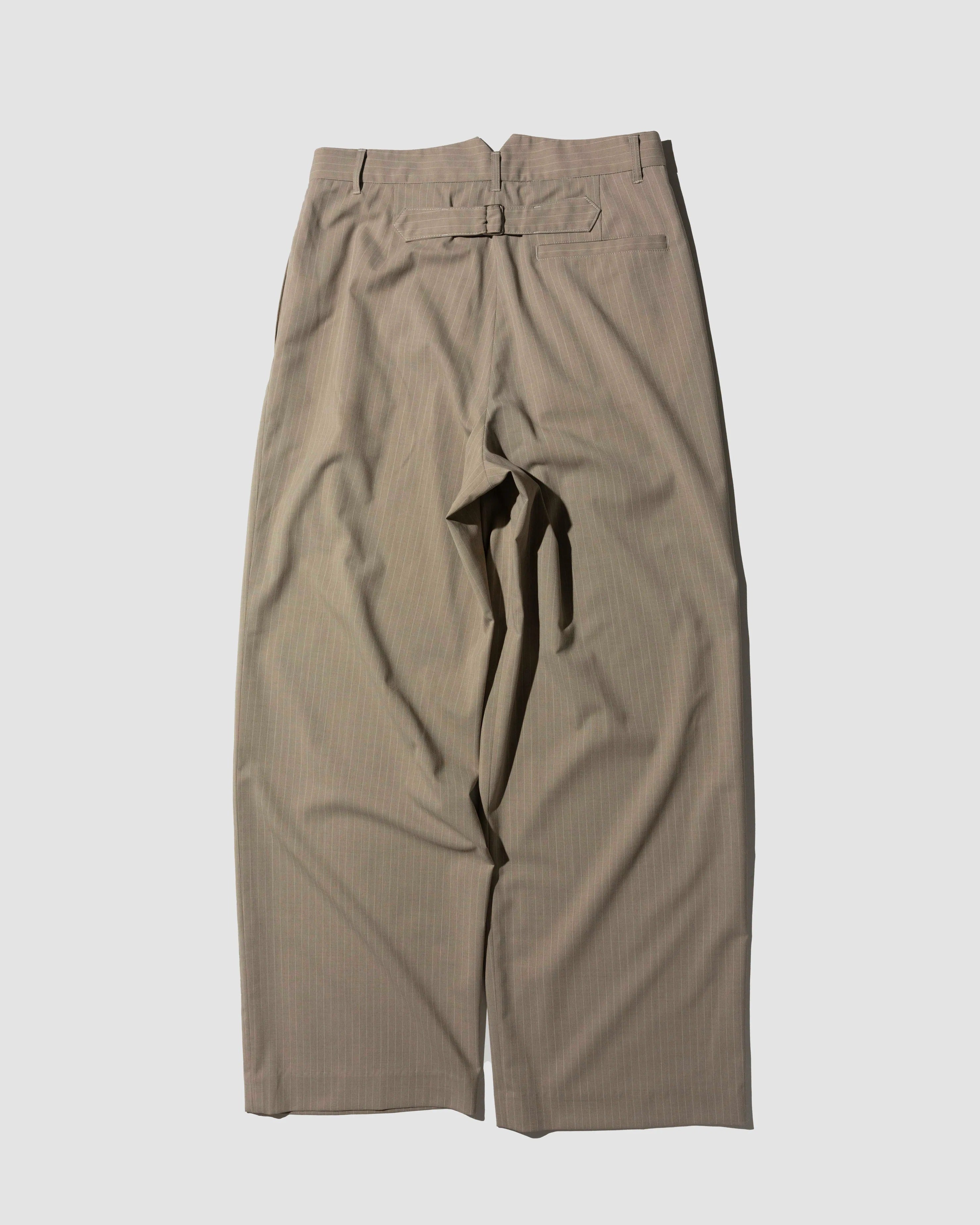 YANGI - Wool-mixed Wide-legs Trousers