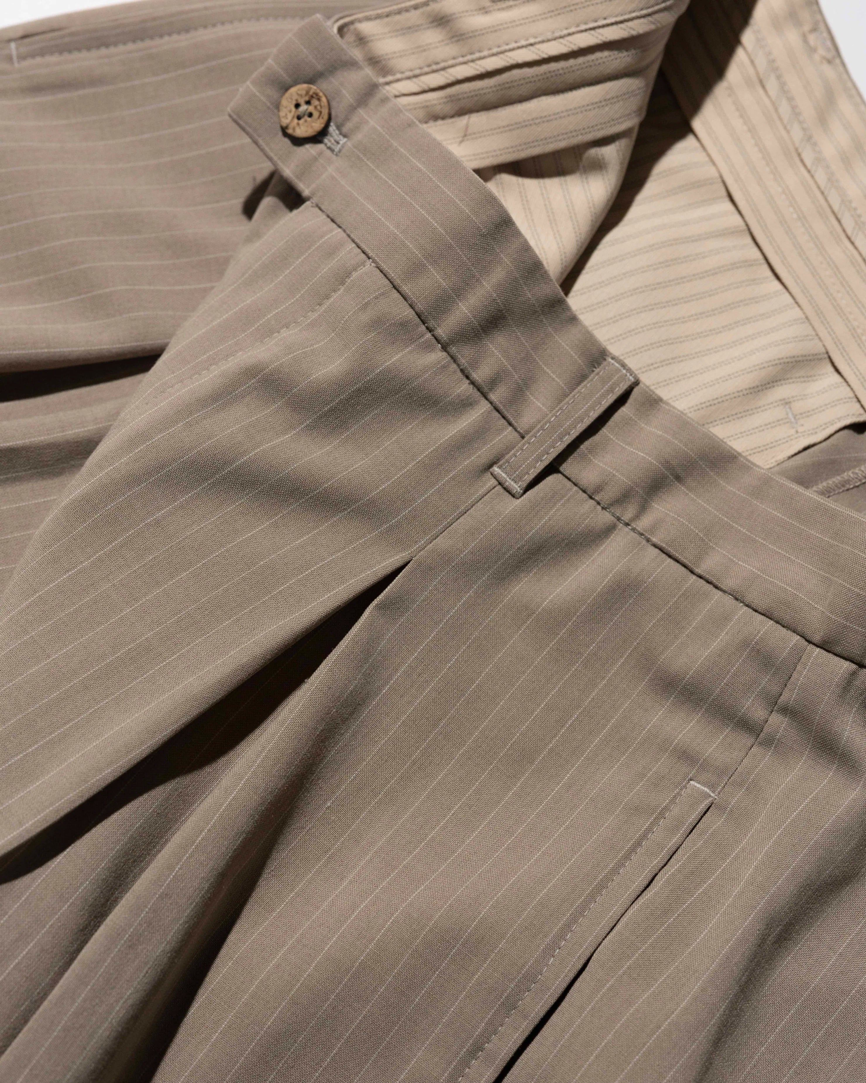 YANGI - Wool-mixed Wide-legs Trousers