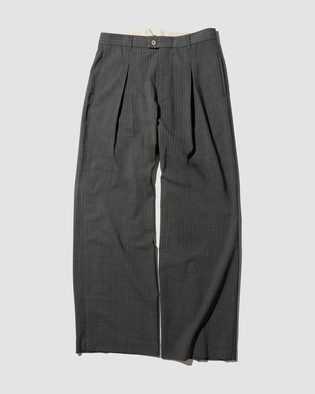 YANGI - Wool-mixed Wide-legs Trousers