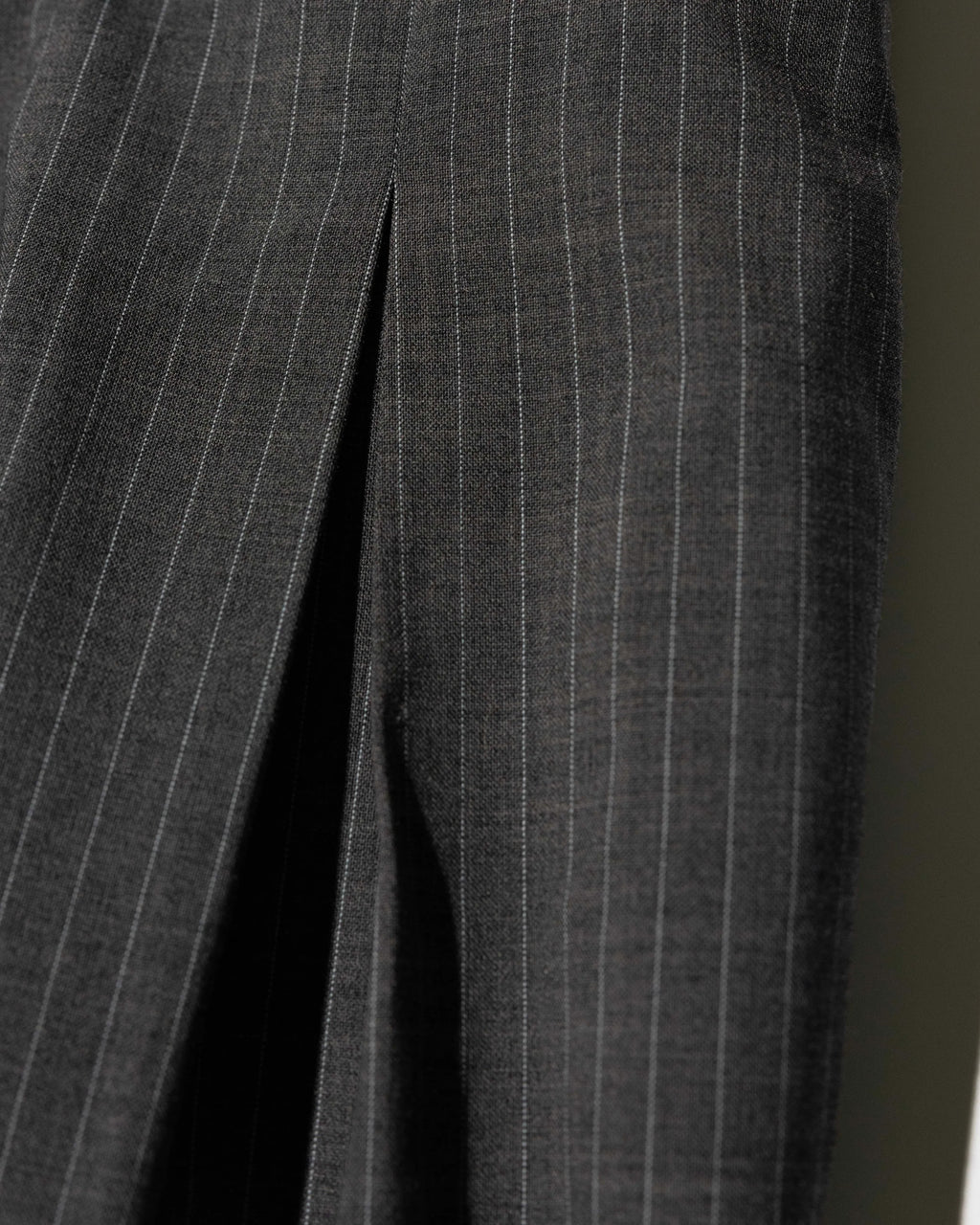 YANGI - Wool-mixed Wide-legs Trousers