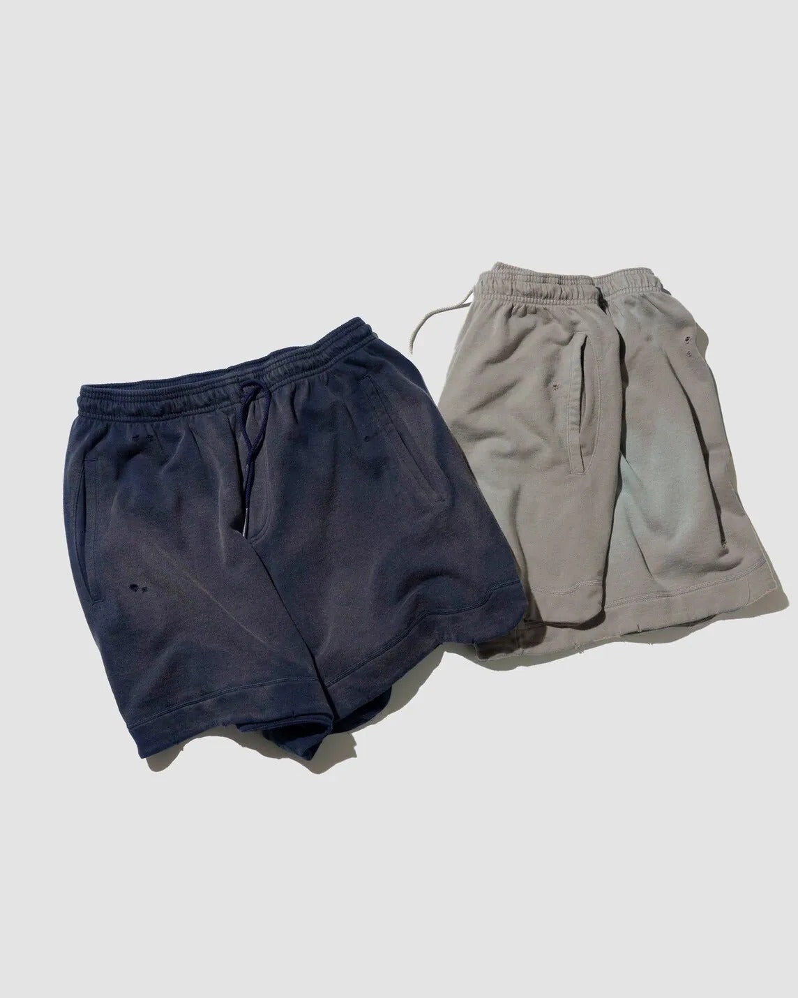 YANGI - Distressed Gym Jersey Short