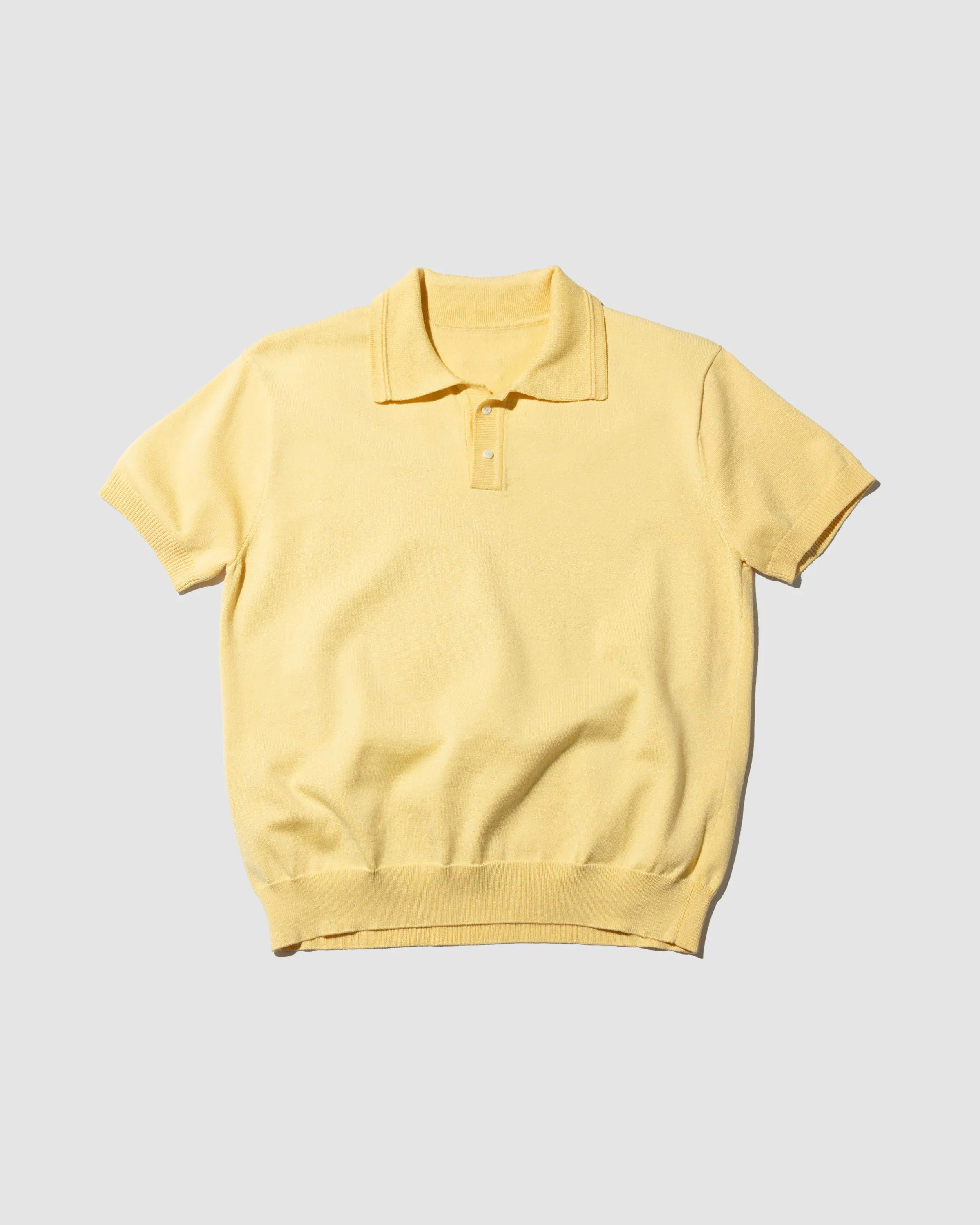 YANGI - Knit Polo Shirt