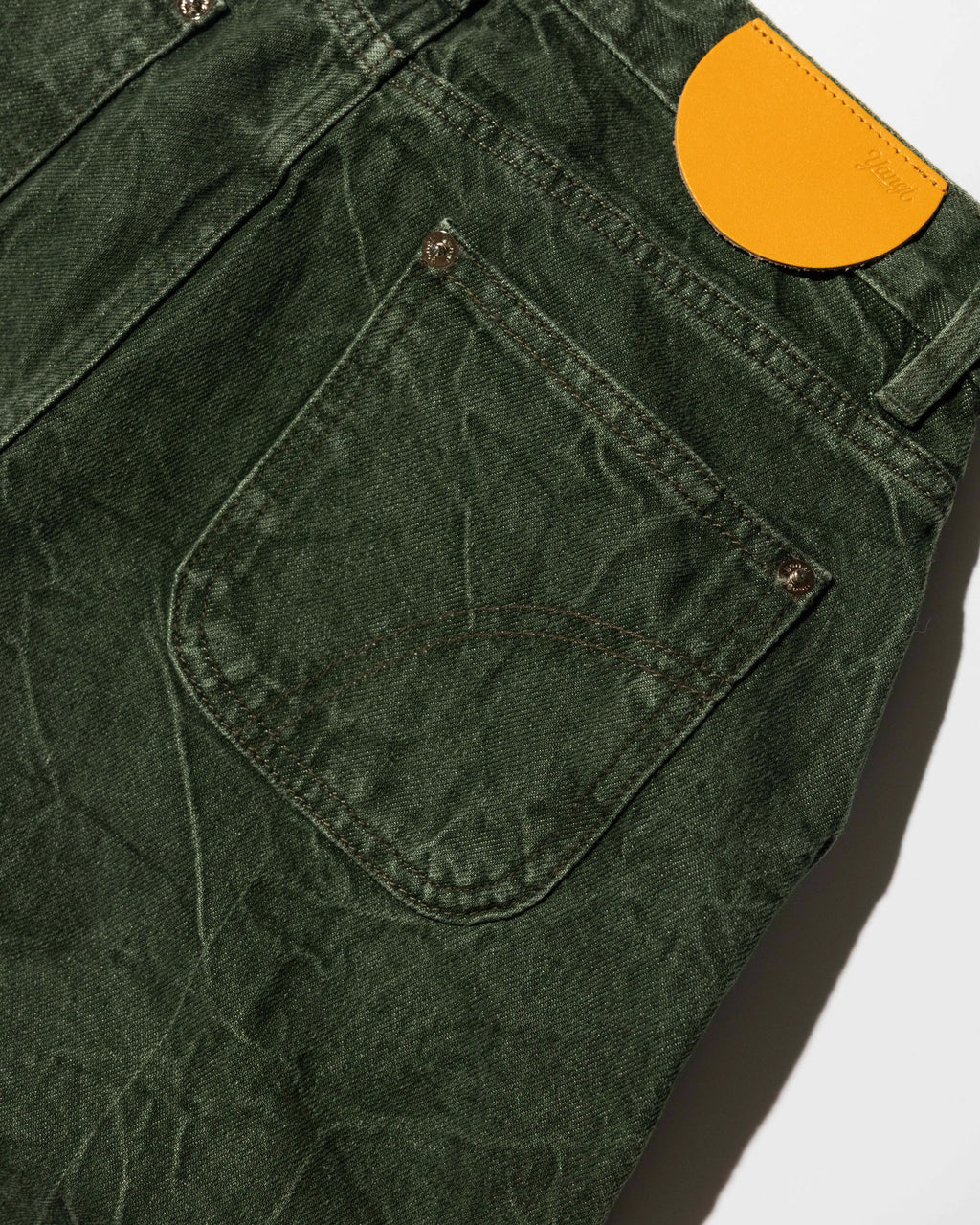 YANGI - 5-Pocket Wild Leg Jeans