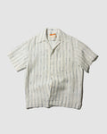 YANGI - Pinstripe Jacquard Cabana Shirt