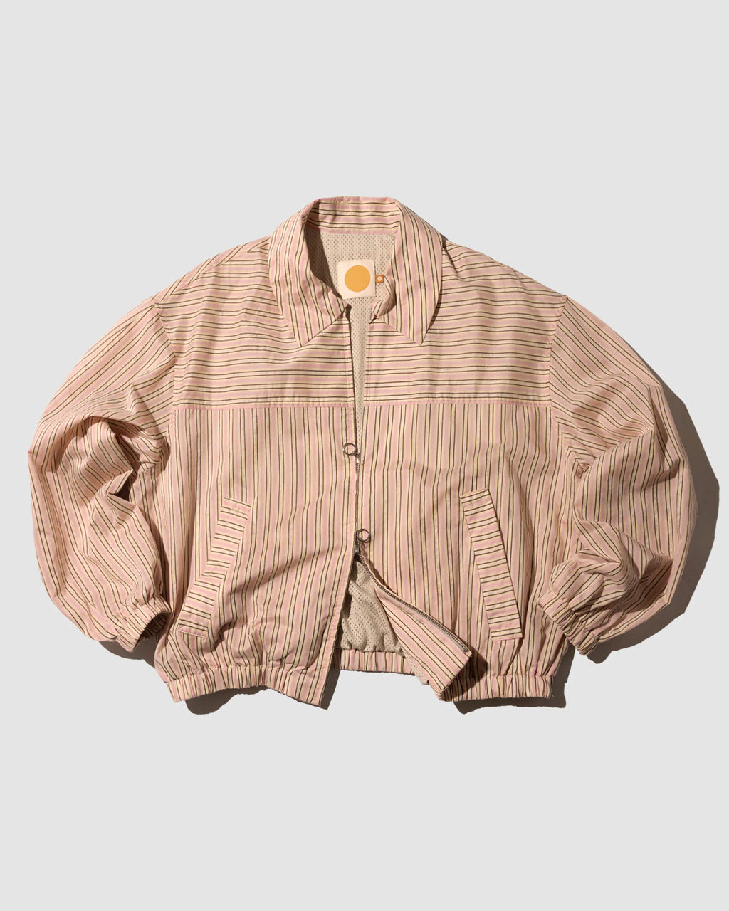 YANGI - Pinstripe Blouson Jacket