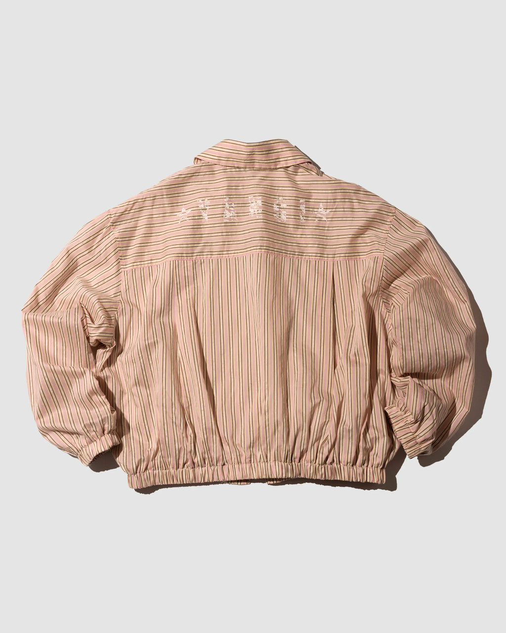 YANGI - Pinstripe Blouson Jacket