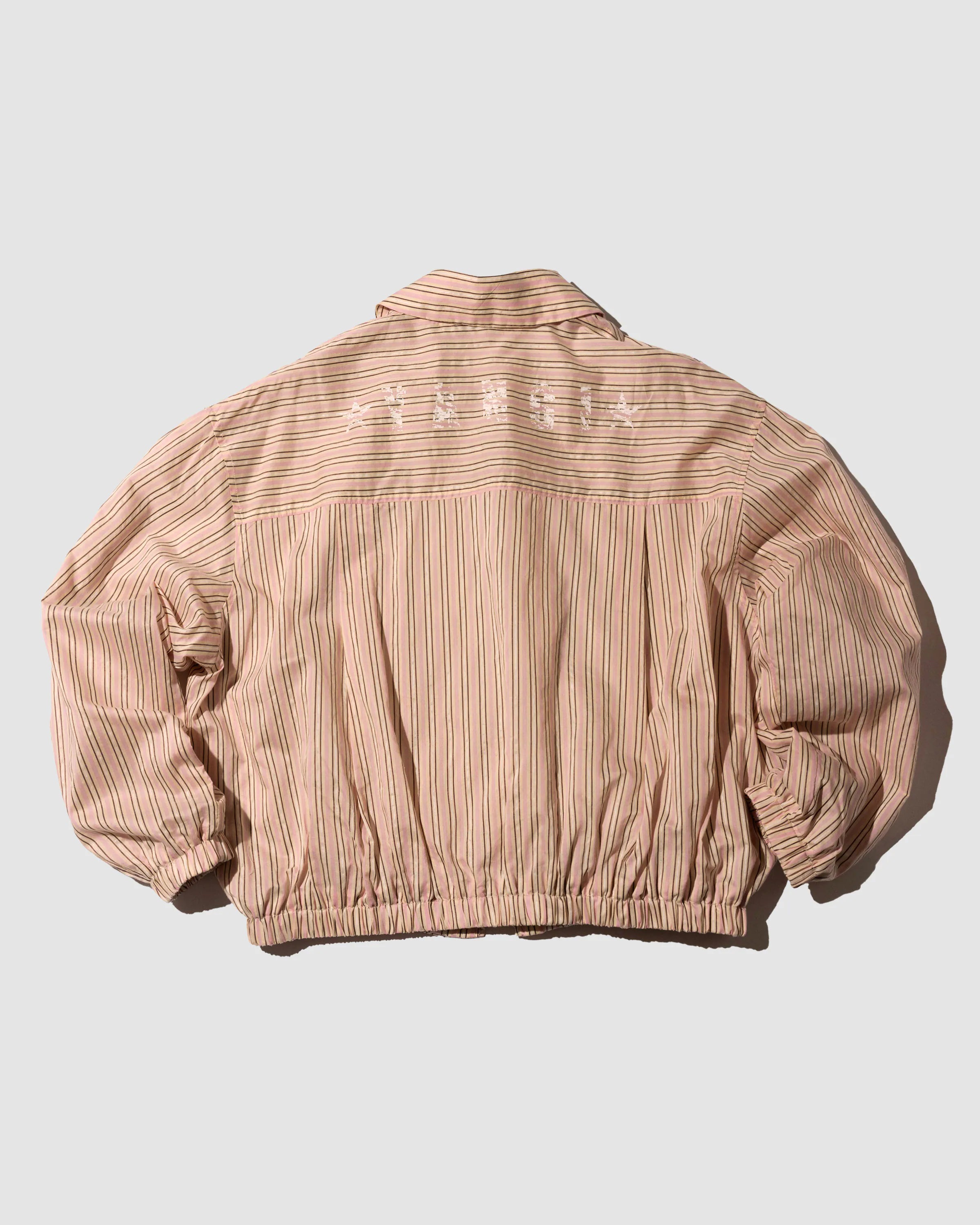 YANGI - Pinstripe Blouson Jacket