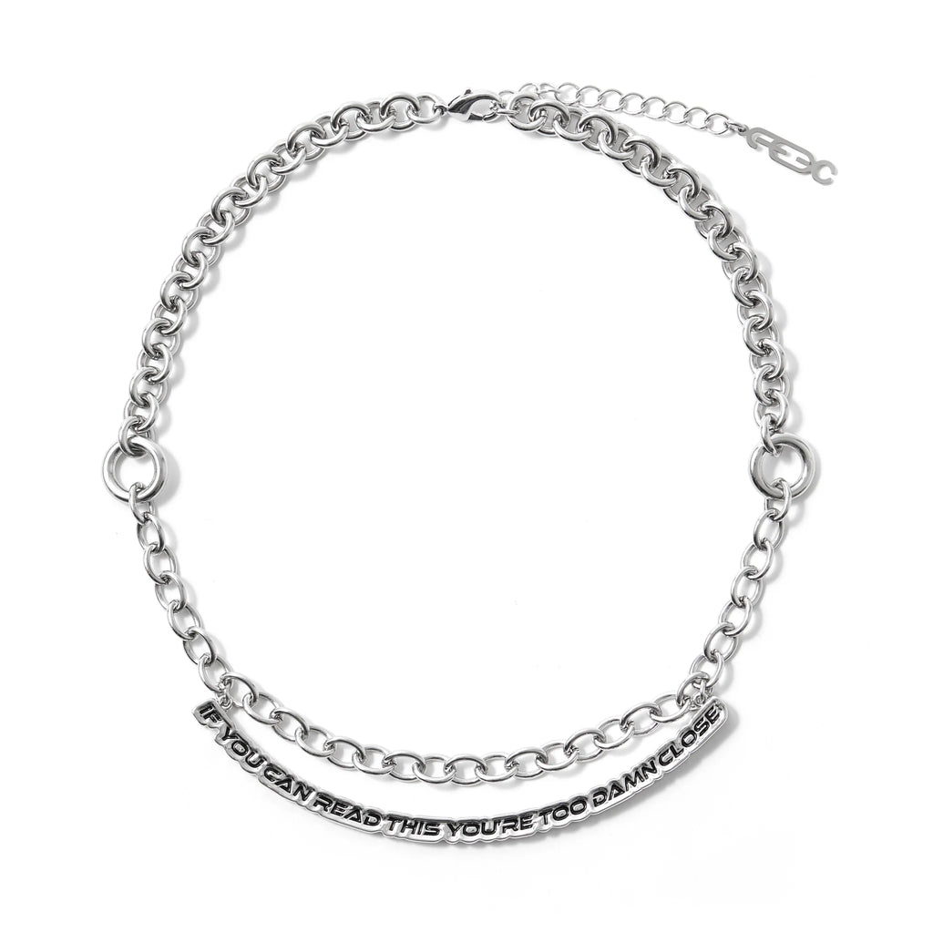 Fe3c - Too Damn Close Necklace