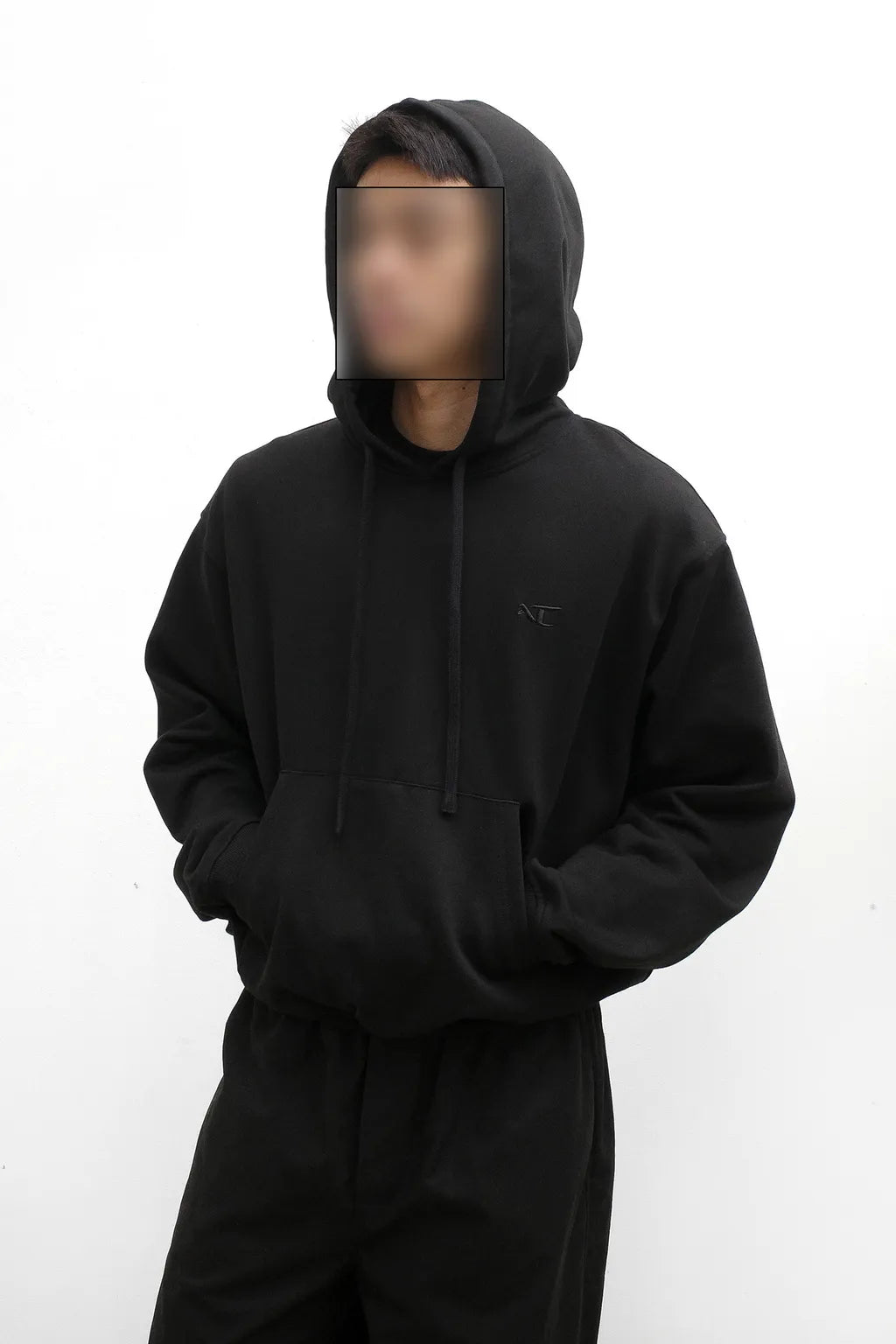 ANONYMOUS TALKING - F25-LS06 Logo Hoodie