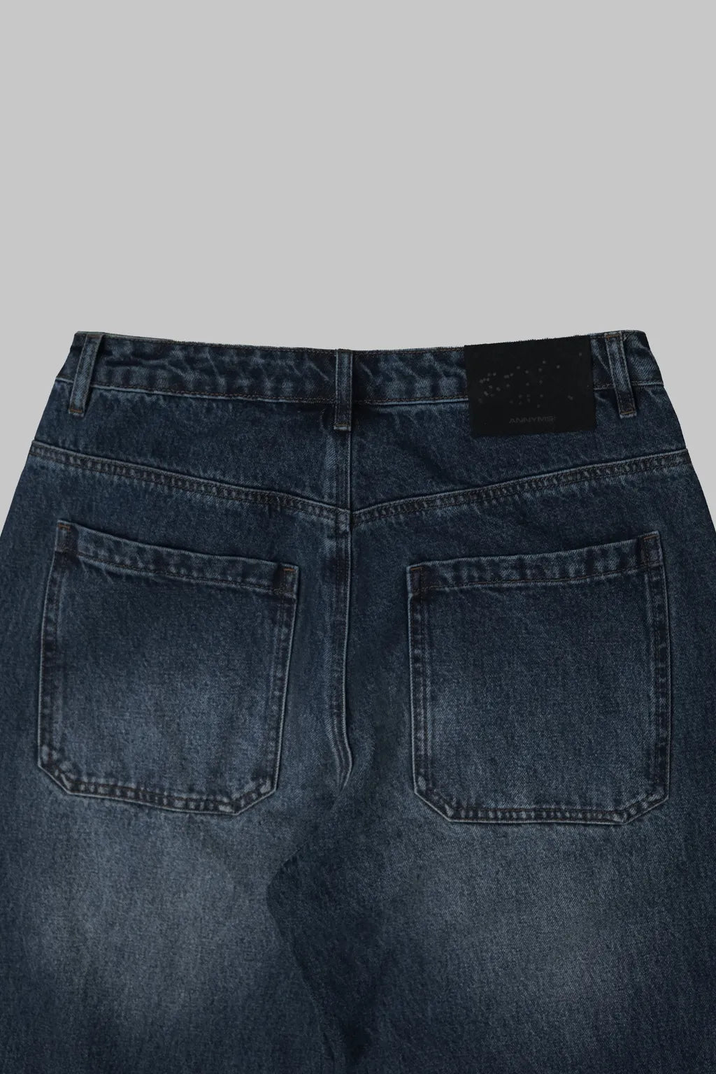 ANONYMOUS TALKING - F25-P09 Pleated Denim Pants