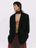 ANOWHEREMAN - DOUBLE BREASTED SUIT JACKET