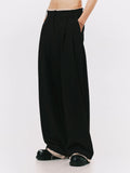 ANOWHEREMAN - LAYERD PLEATED TROUSERS