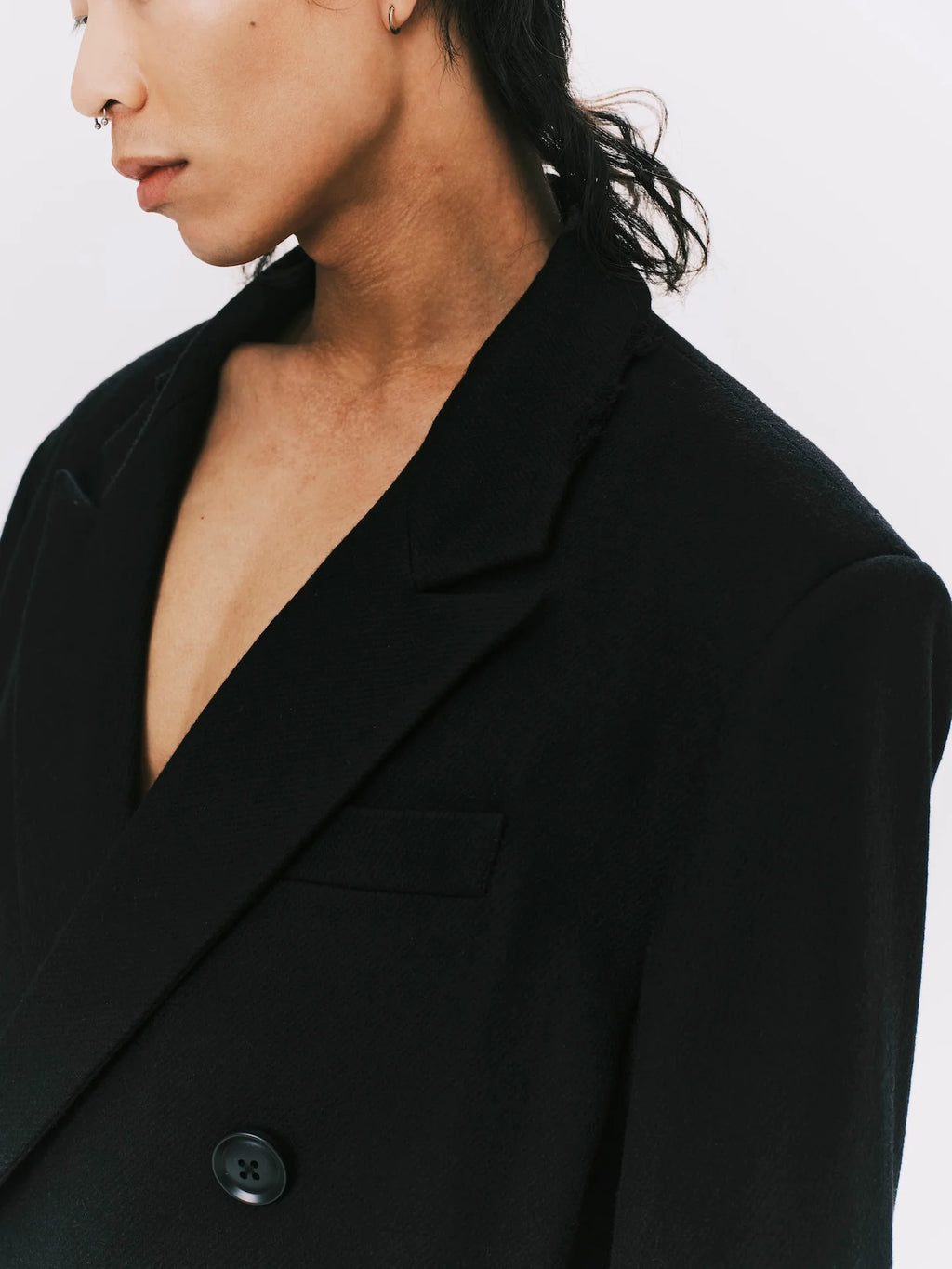 ANOWHEREMAN - DOUBLE BREASTED SUIT JACKET