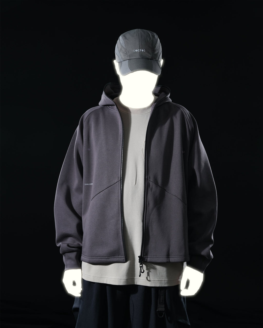 OCTO GAMBOL - A25-PRH-01 Primary Reflect Zip-up