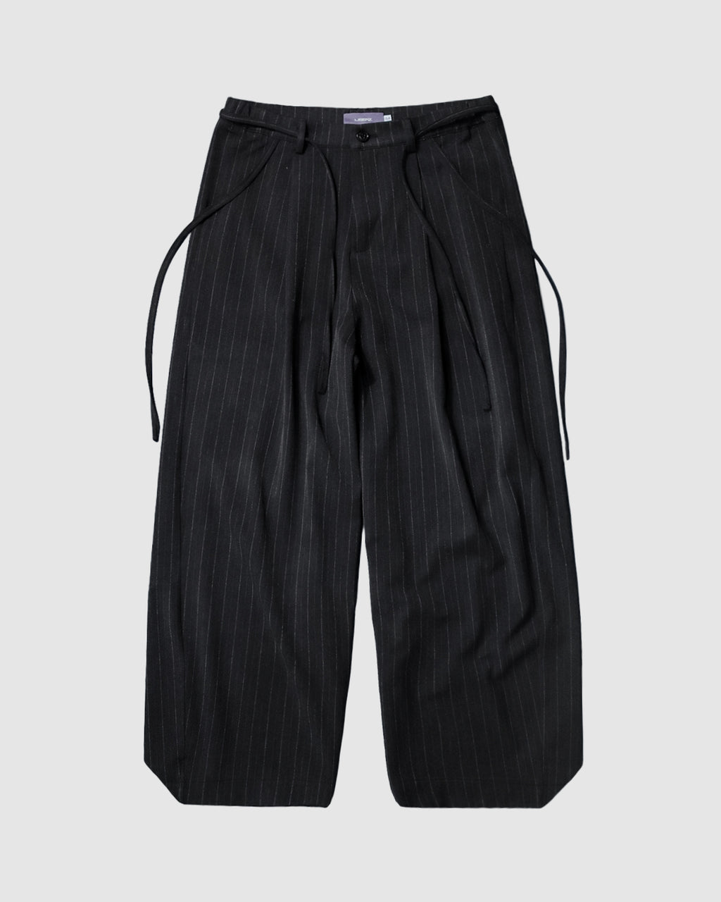 LiSenZ - Striped Pleated Wide Trousers