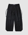 LiSenZ - Striped Pleated Wide Trousers