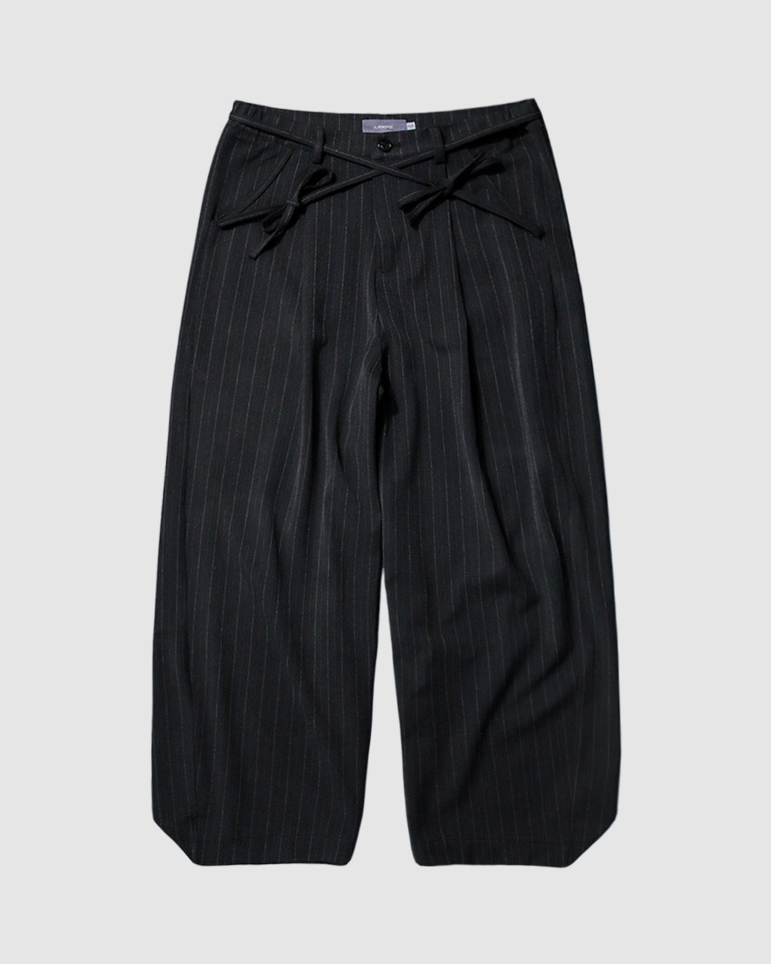 LiSenZ - Striped Pleated Wide Trousers