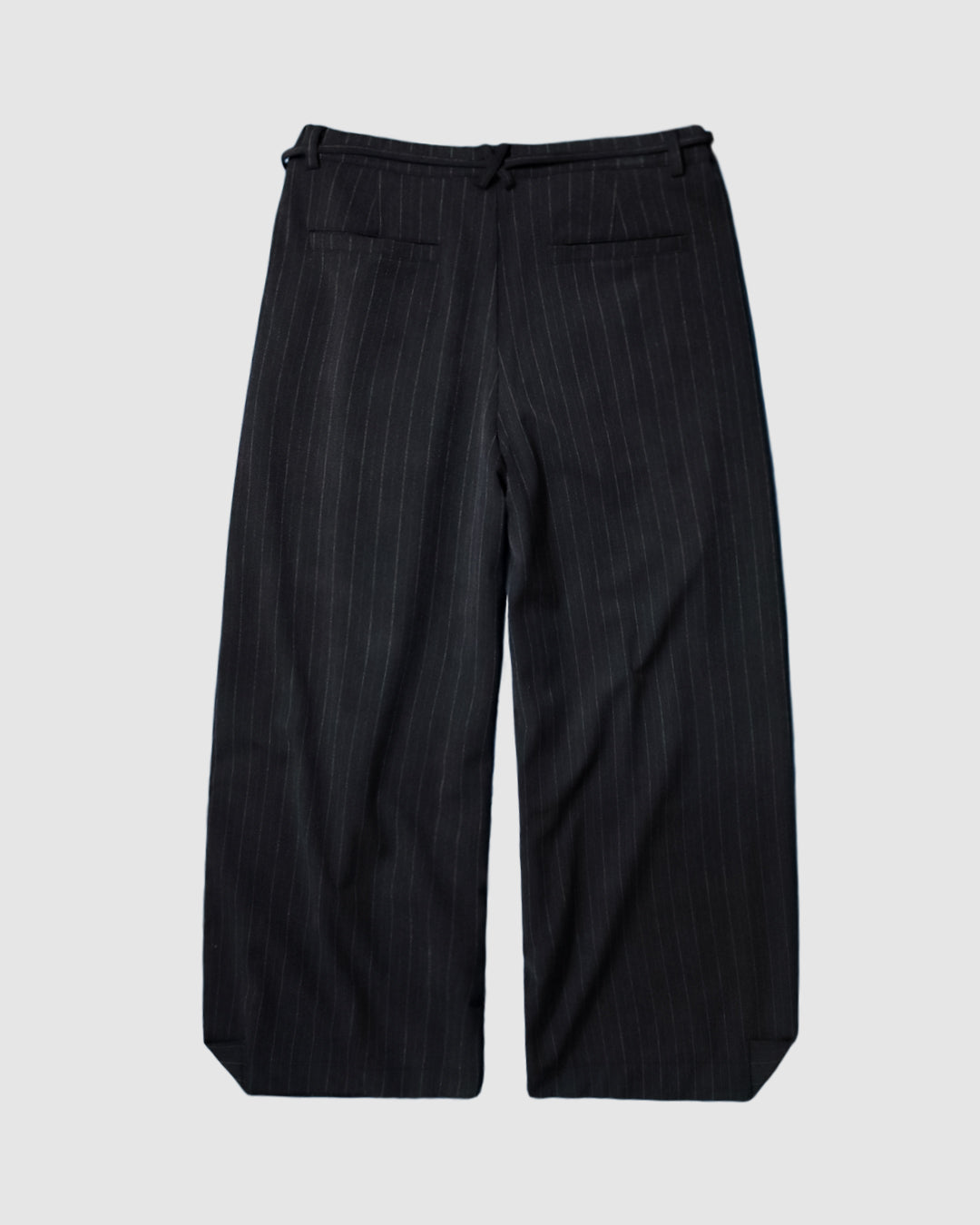 LiSenZ - Striped Pleated Wide Trousers