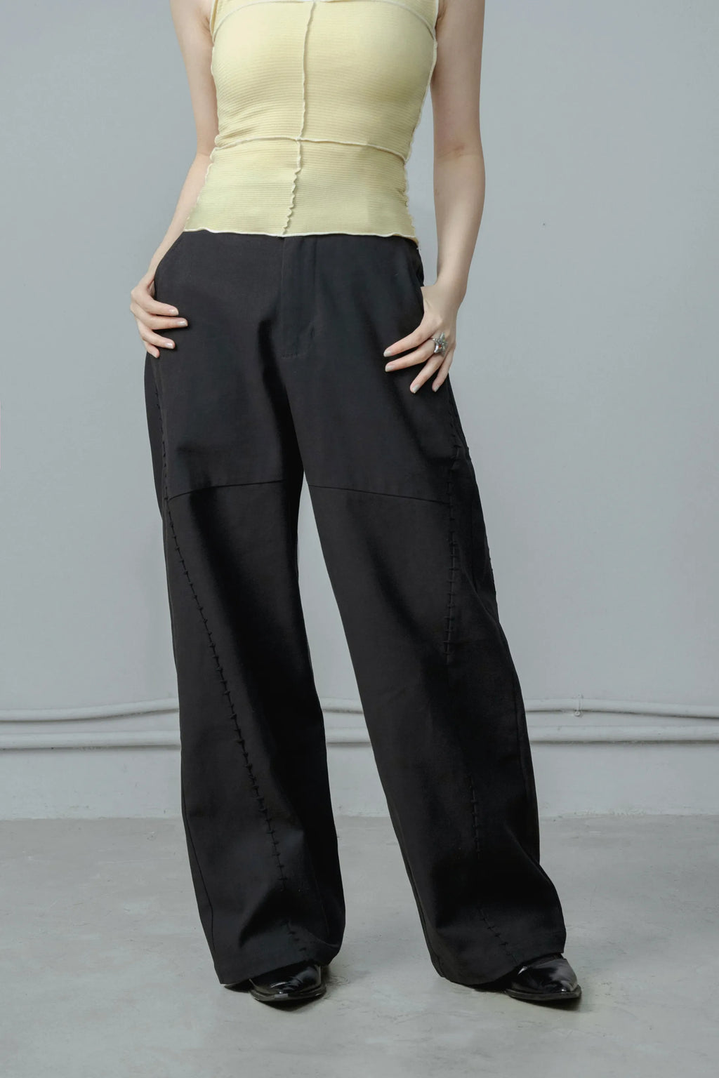 ALEE OASIS Suture Line Trousers
