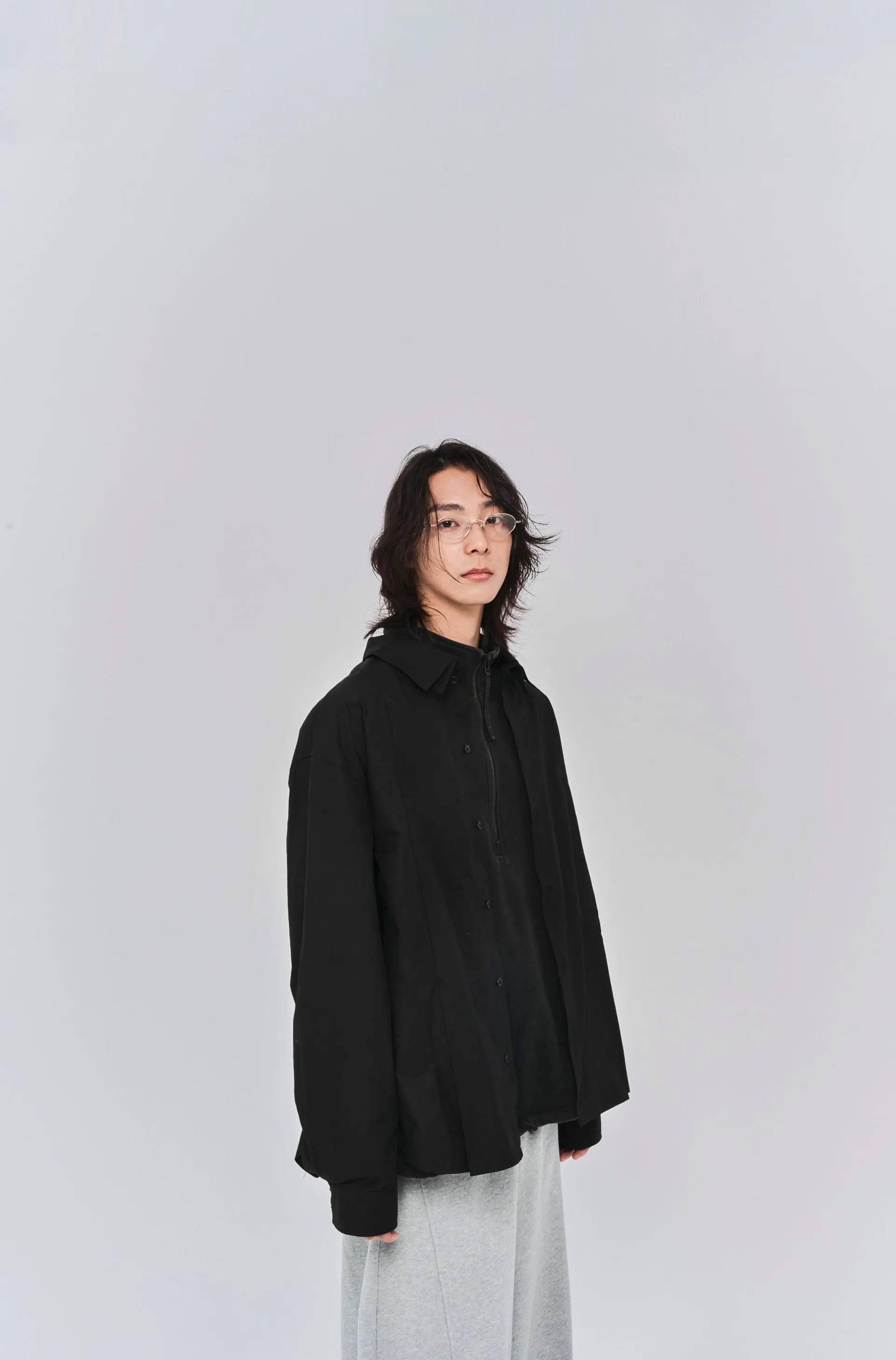ALEE OASIS Embroidered Duet Collar Shirt