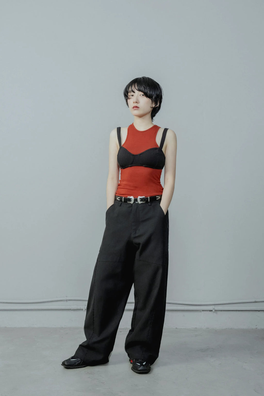 ALEE OASIS Suture Line Trousers