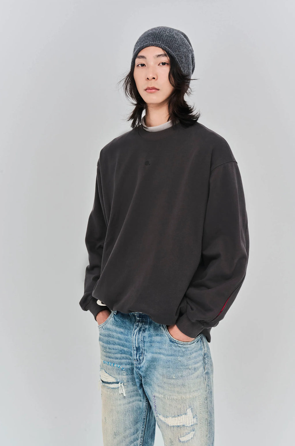 ALEE OASIS Veiled Line Sweatshirt
