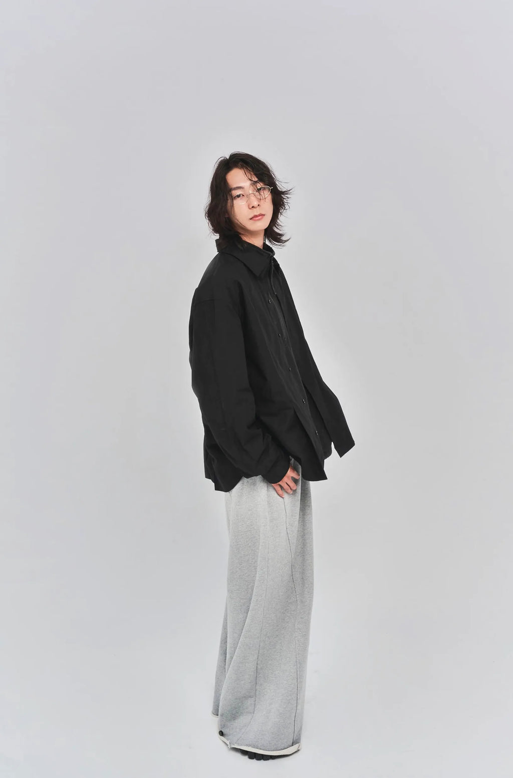 ALEE OASIS Embroidered Duet Collar Shirt