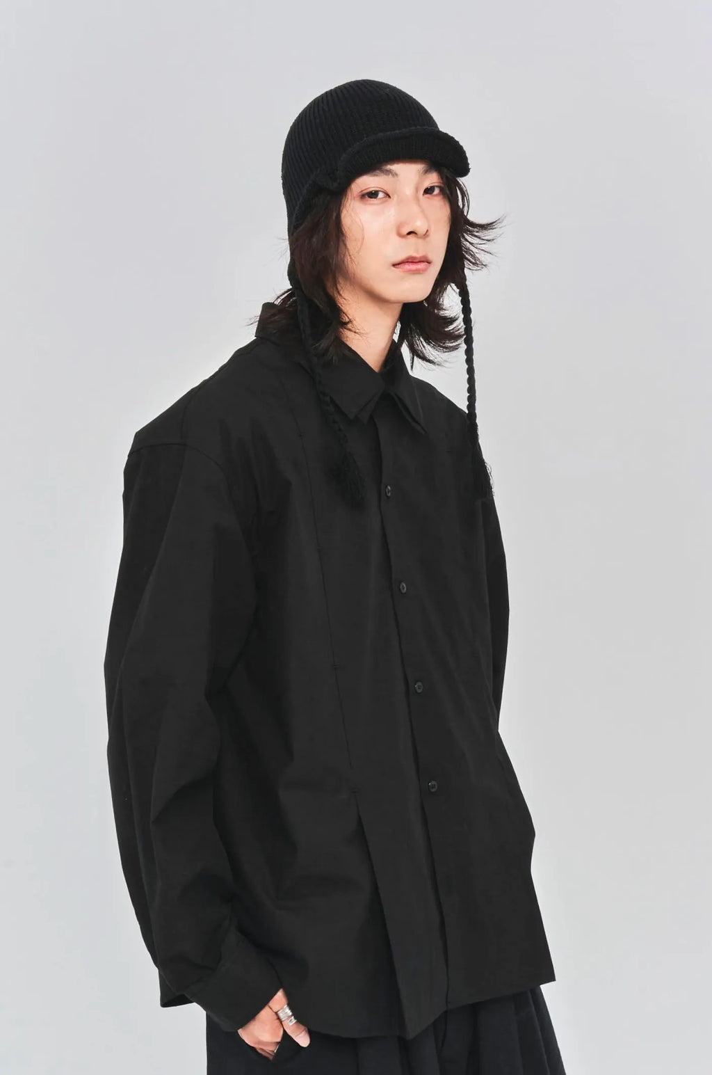 ALEE OASIS Embroidered Duet Collar Shirt