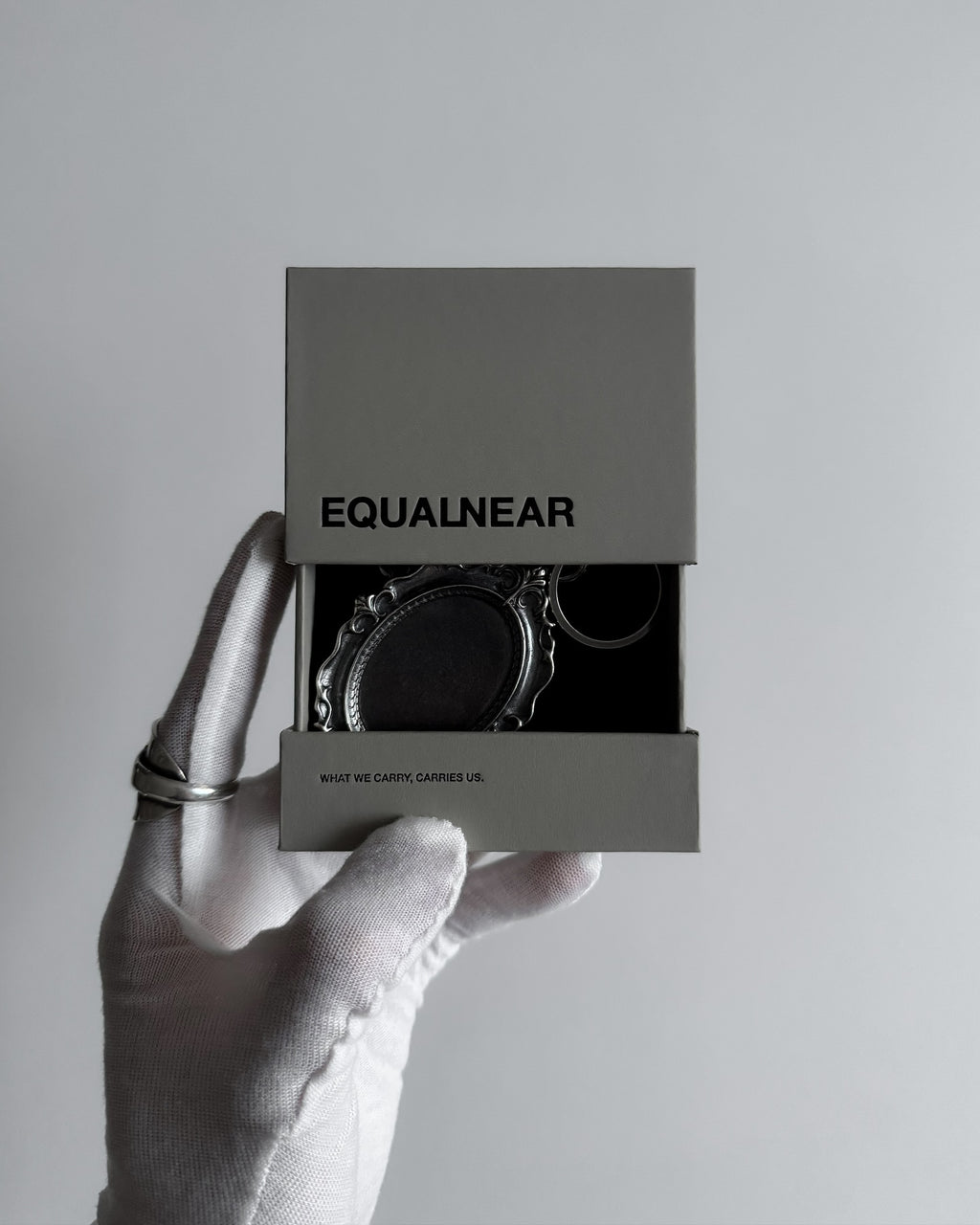 EQUALNEAR - Hero’s Key Frame - Antique Silver