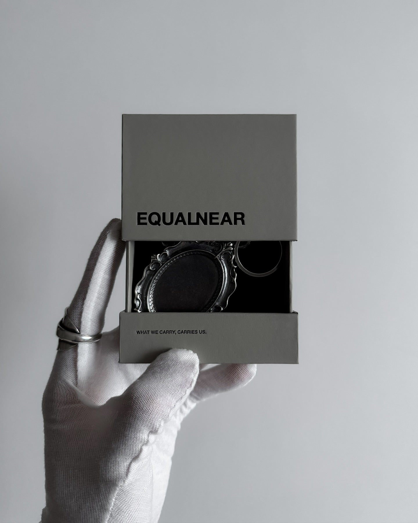 EQUALNEAR - Hero’s Key Frame - Antique Silver