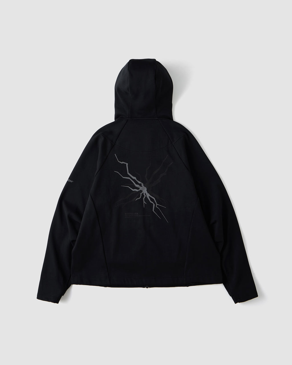 WISDOM® 2025 AW - ZIP UP LIGHTNING HOODIE