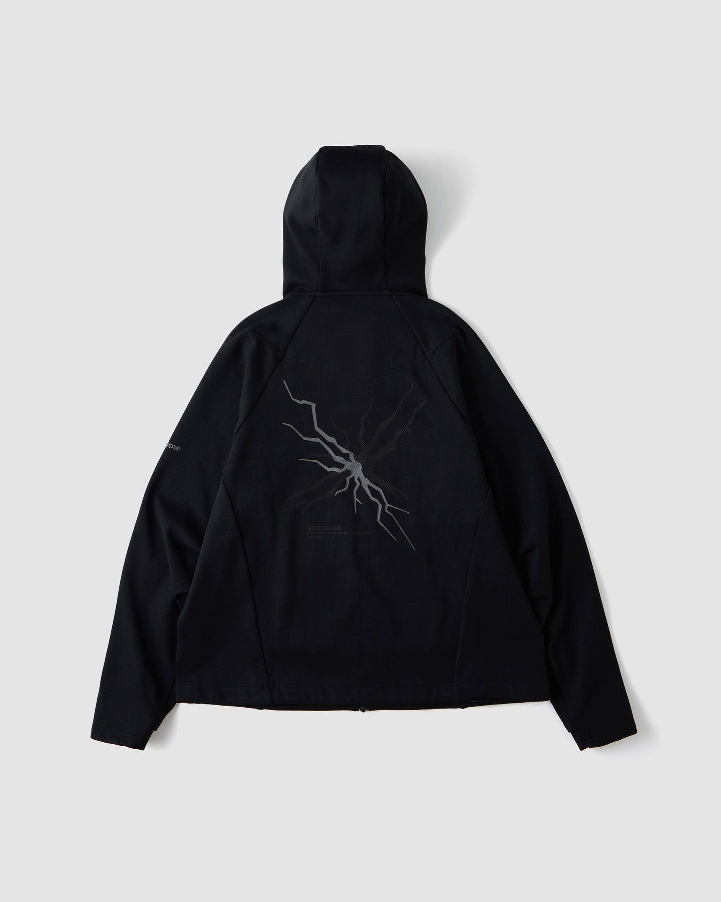 WISDOM® 2025 AW - ZIP UP LIGHTNING HOODIE