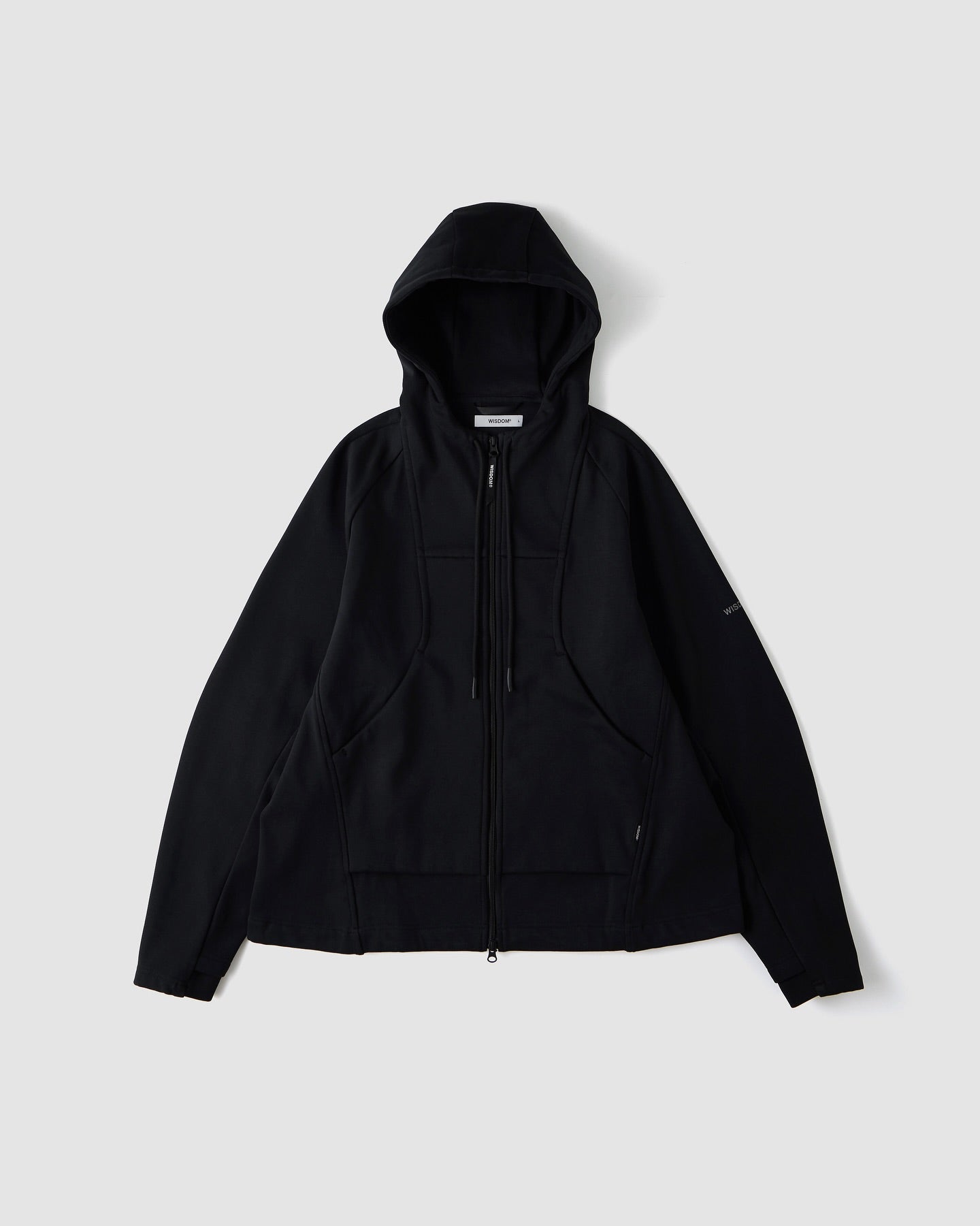 WISDOM® 2025 AW - ZIP UP LIGHTNING HOODIE