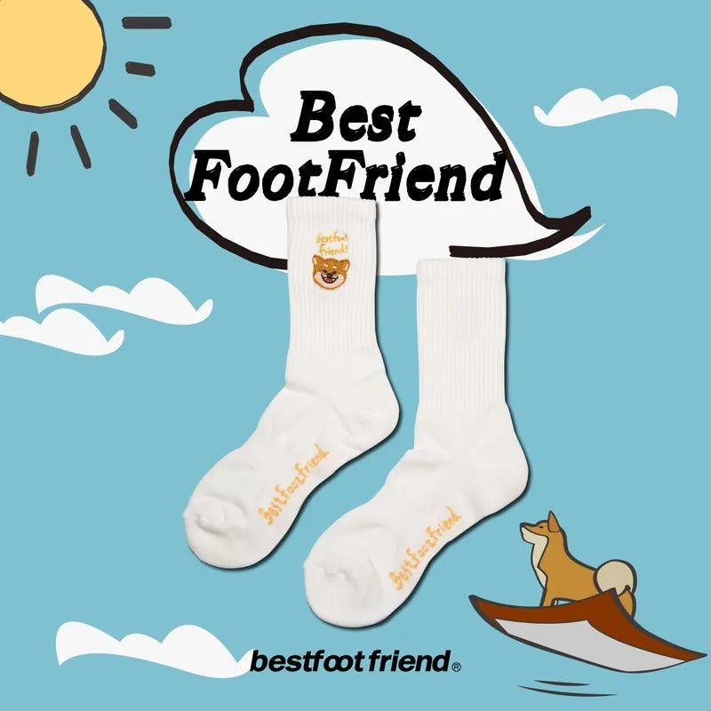 BEST FOOT FRIEND - Shiba inu