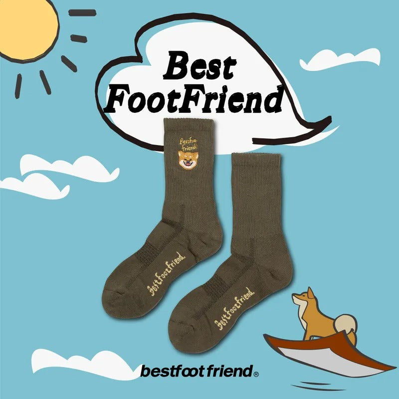 BEST FOOT FRIEND - Shiba inu