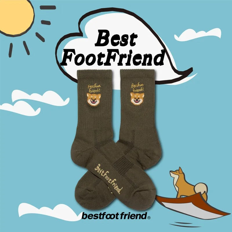 BEST FOOT FRIEND - Shiba inu