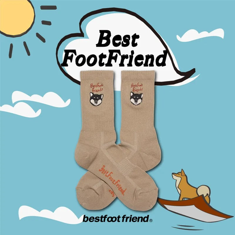 BEST FOOT FRIEND - Shiba inu