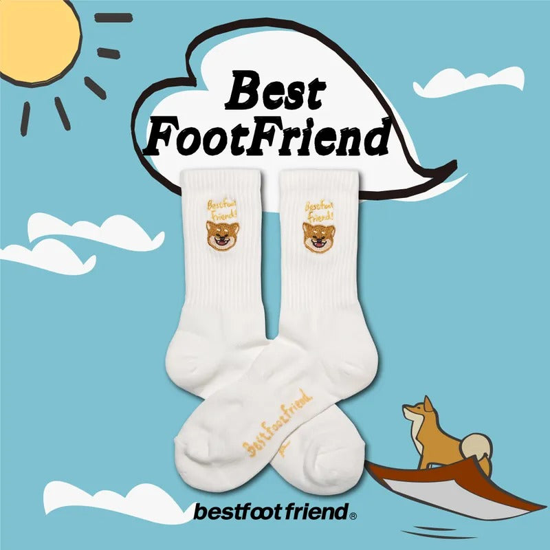 BEST FOOT FRIEND - Shiba inu