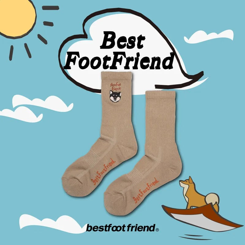 BEST FOOT FRIEND - Shiba inu