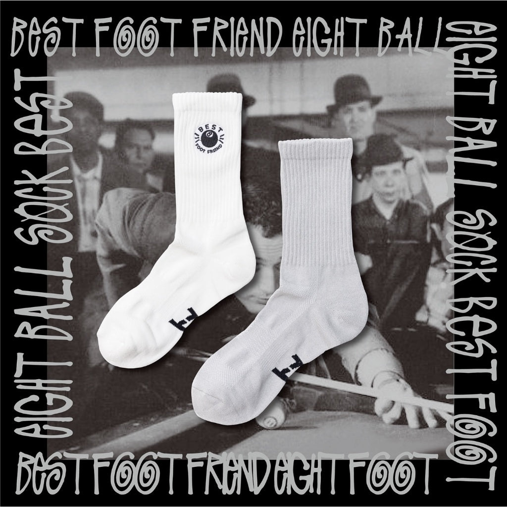BEST FOOT FRIENDS - 8Ball Sock