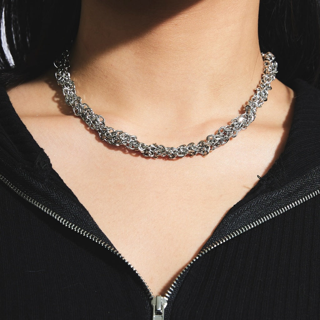 Fe3c - Braid Necklace
