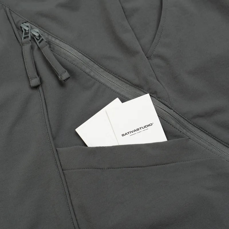 SATIVA - SP-04 “Multi-Material” Utility Track Pants