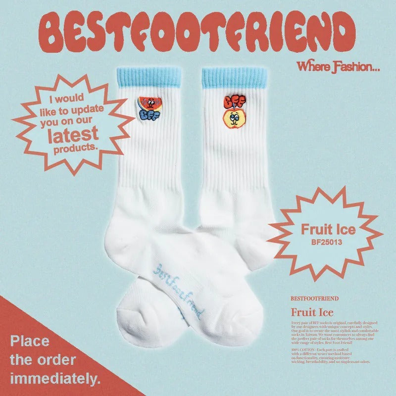 BEST FOOT FRIENDS - Fruit Ice水果冰
