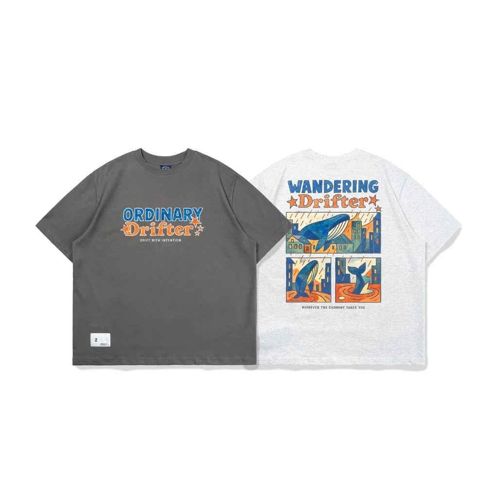 ORDINARY流浪鯨TEE