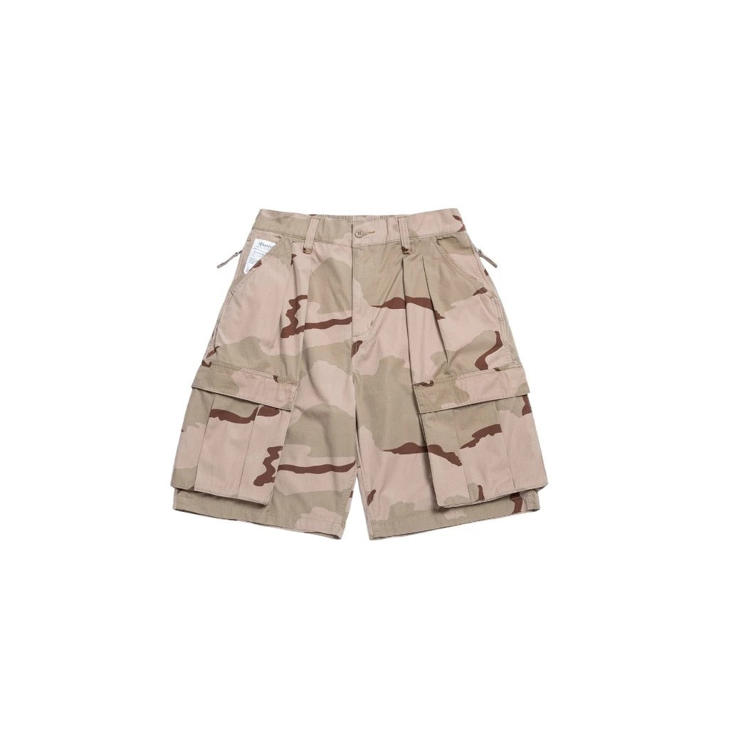 PERSEVERE CAMO KNEE-LENGTH CARGO SHORTS