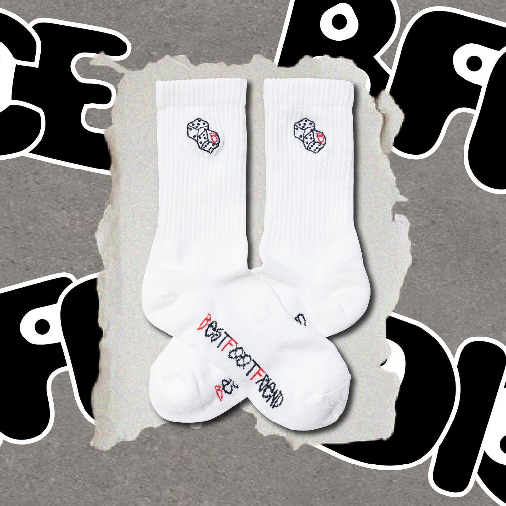 BEST FOOT FRIENDS - Dice socks🧦