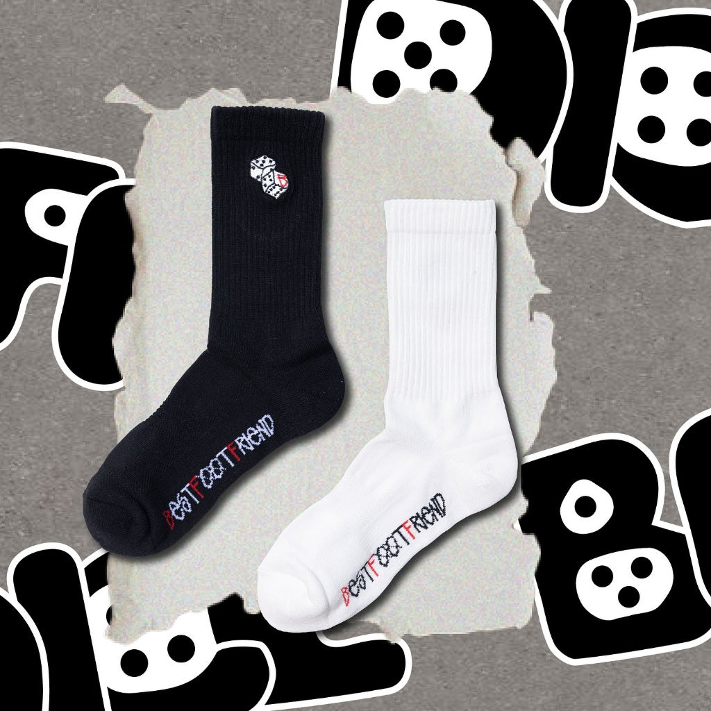 BEST FOOT FRIENDS - Dice socks🧦