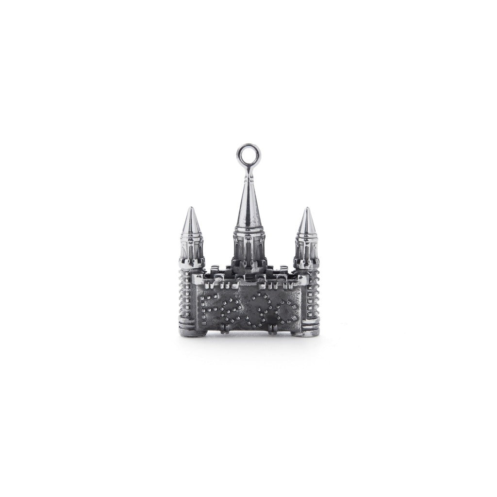 FE3C-Castle Necklace 仿舊城堡項鍊
